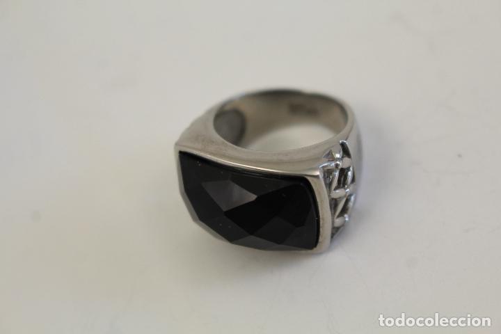Joyeria: ANILLO DESCARO ACERO INOX Y &Oacute;NIX - Foto 6