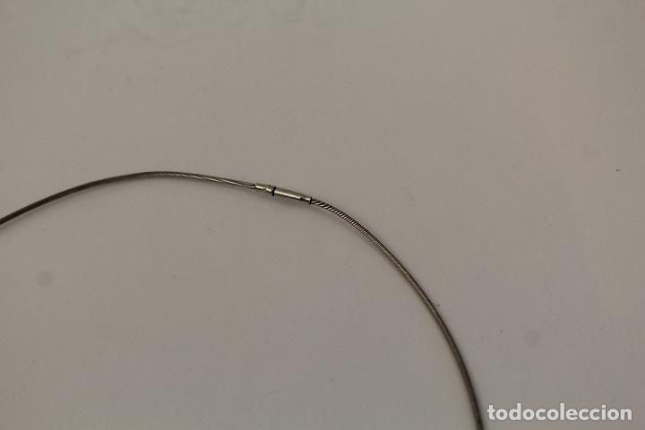 Joyeria: gargantilla cola de ballena de plata 925 - Foto 4