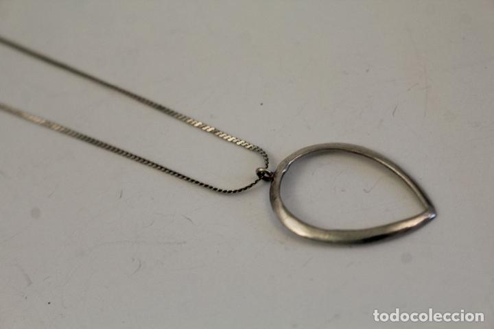 Joyeria: gargantilla con lagrima de plata 925 - Foto 6