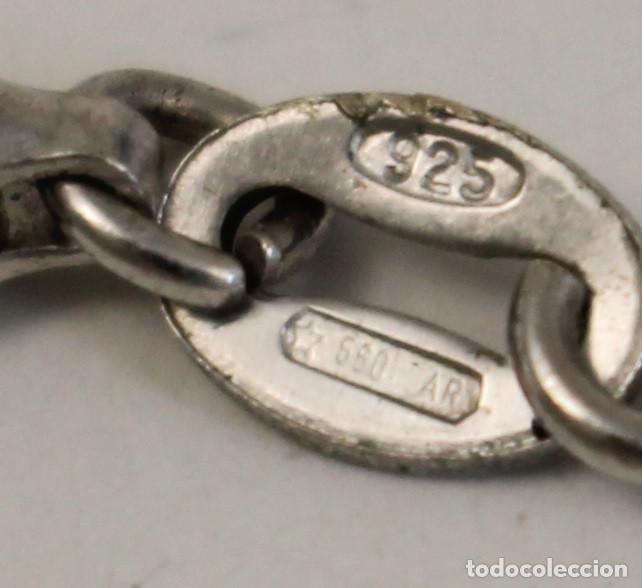 Joyeria: pulsera de plata 925 con margaritas y mariposas - Foto 6