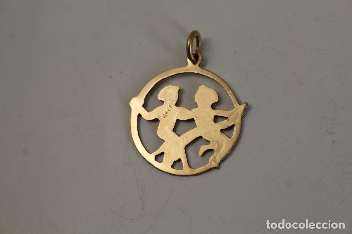 Joyeria: colgate ad&aacute;n y eva en oro 14k g.f. - Foto 3