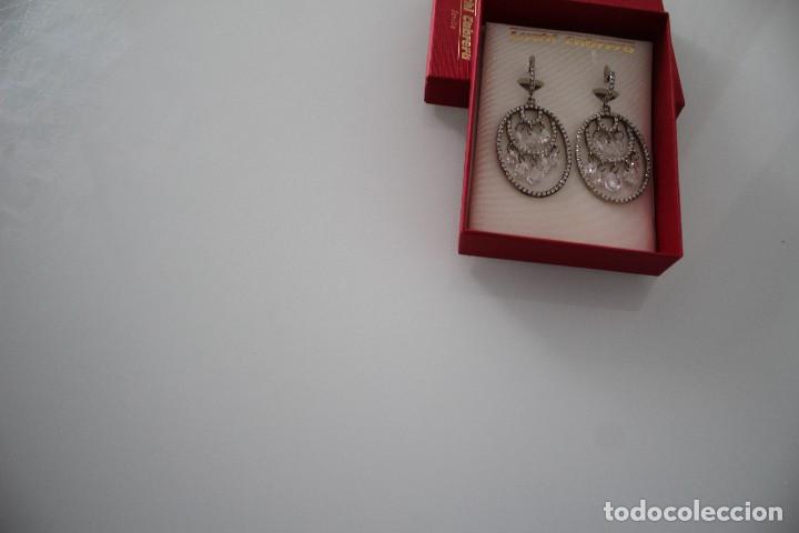 Joyeria: PENDIENTES DE PLATA Y ZIRCONITAS MARCA LUCHI CABRERA SEVILLA - Foto 2