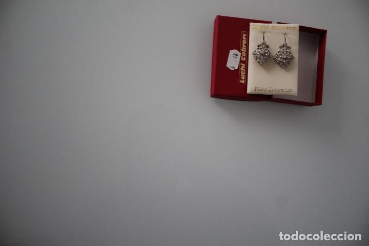 Gioielleria: PENDIENTES DE PLATA Y ZIRCONITAS MARCA LUCHI CABRERA SEVILLA
