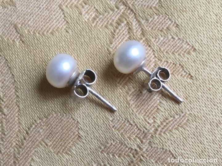 Joyeria: Pendientes Perlas naturales y plata - Foto 1