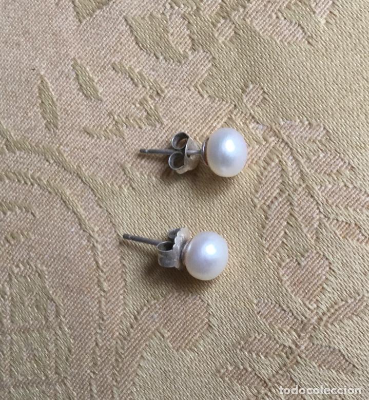 Joyeria: Pendientes Perlas naturales y plata - Foto 2