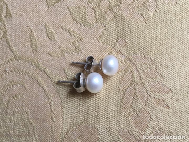 Joyeria: Pendientes Perlas naturales y plata - Foto 3
