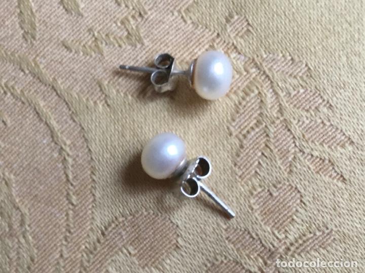 Joyeria: Pendientes Perlas naturales y plata - Foto 5