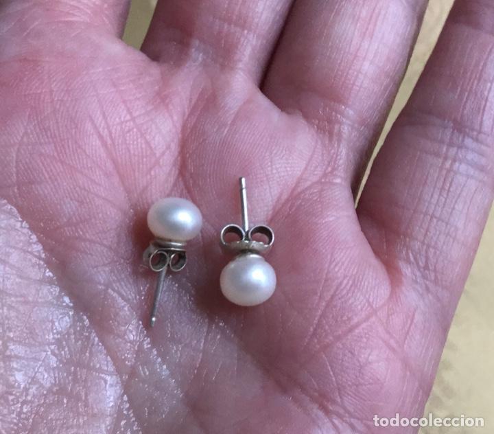 Joyeria: Pendientes Perlas naturales y plata - Foto 6