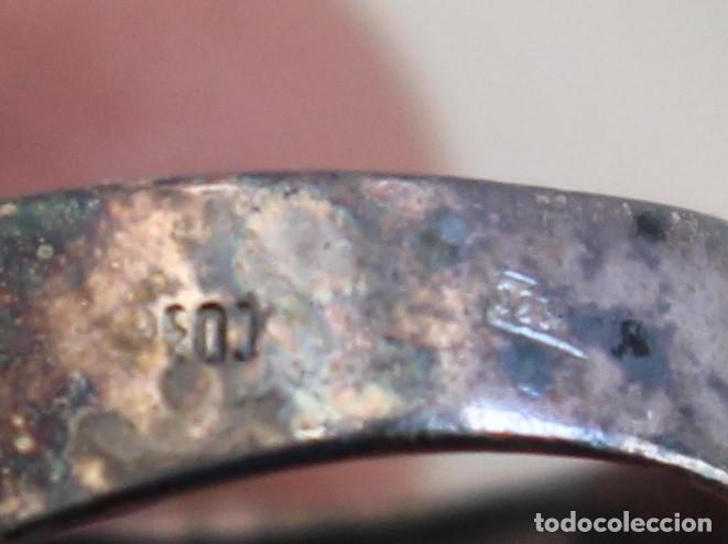 Joyeria: anillo de plata 925 y 2 turquesas - Foto 6