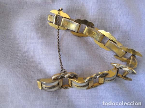 Joyeria: PRECIOSA PULSERA DE METAL Y N&Aacute;CAR - Foto 5