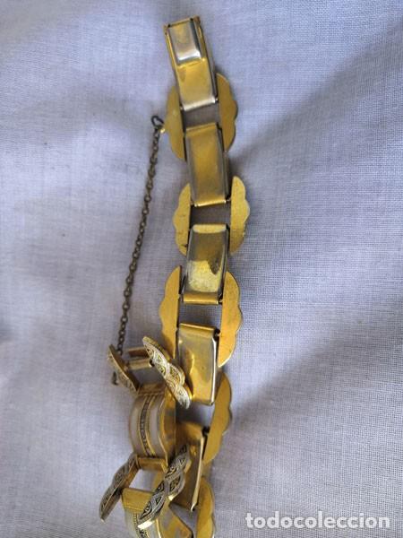 Joyeria: PRECIOSA PULSERA DE METAL Y N&Aacute;CAR - Foto 6