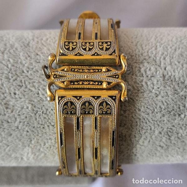 Joyeria: PRECIOSA PULSERA DE METAL Y N&Aacute;CAR - Foto 3