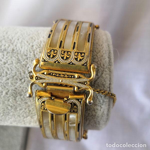 Joyeria: PRECIOSA PULSERA DE METAL Y N&Aacute;CAR - Foto 6