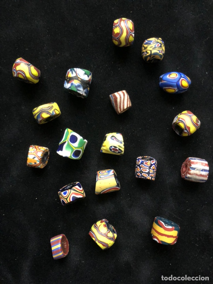 Schmuck: Cuentas venecianas (millefiori) entre siglo XV y XVIII.