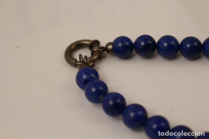 Joyeria: Collar lapisl&aacute;zuli y plata - Foto 4