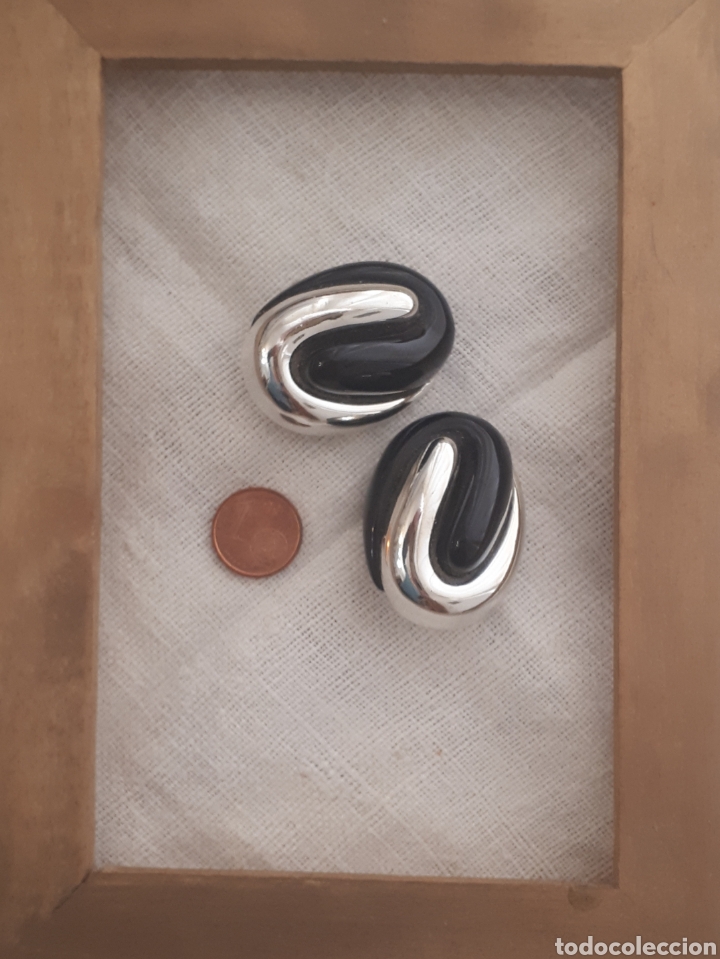 Joyeria: Pendientes vintage pl&aacute;stico