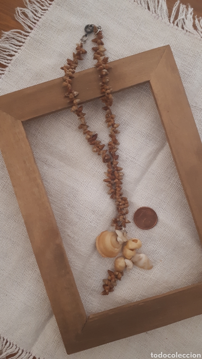 Joalharia: Collar vintage caracolillas