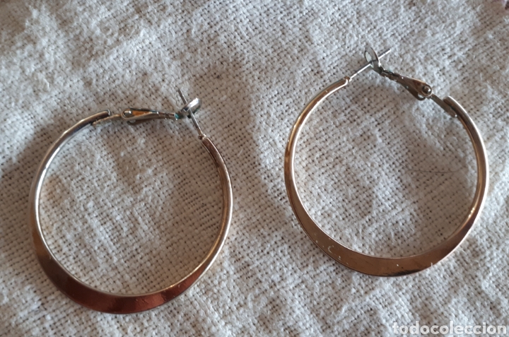 Joalharia: Pendientes aros dorados vintage