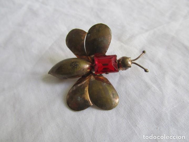 Joyeria: Broche met&aacute;lico en forma de abejorro - Foto 3