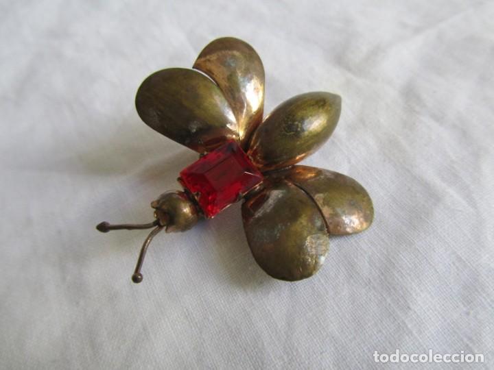 Joyeria: Broche met&aacute;lico en forma de abejorro - Foto 4