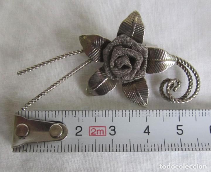 Joyeria: Broche met&aacute;lico en forma de flor - Foto 8