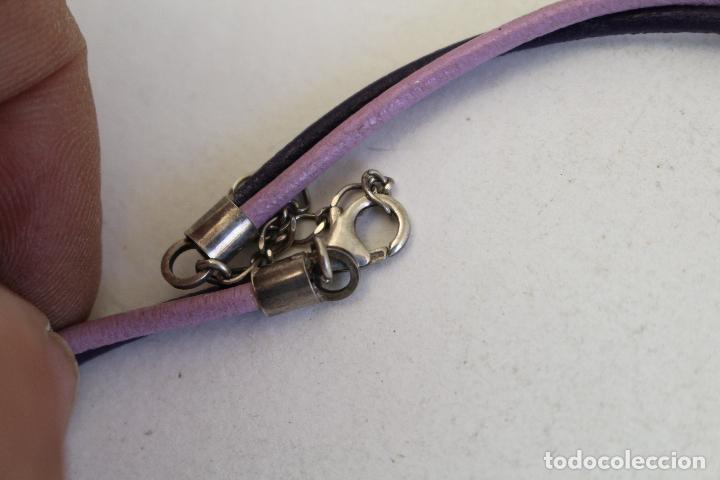 Joyeria: collar de cord&oacute;n con cuentas de plata 925 - Foto 5