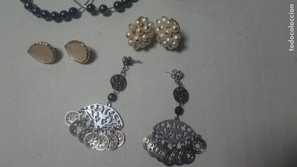 Gioielleria: LOTE DE 5 PENDIENTES DE BISUTERIA