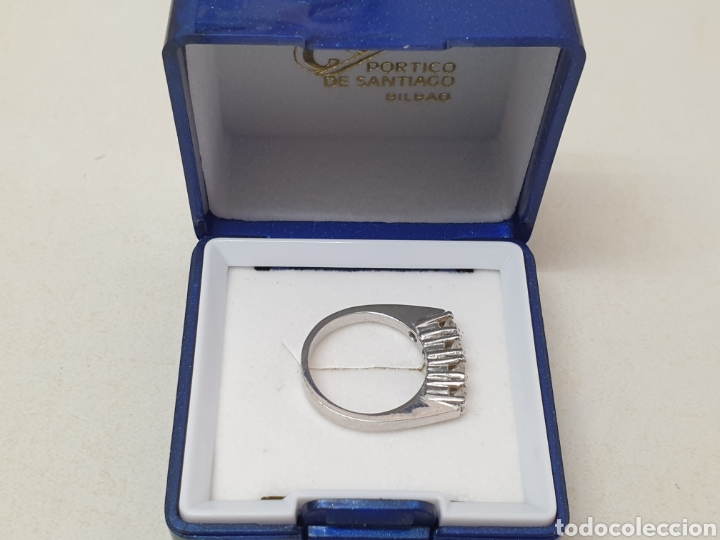 Joyeria: Anillo de plata 925 con circonitas - Foto 3