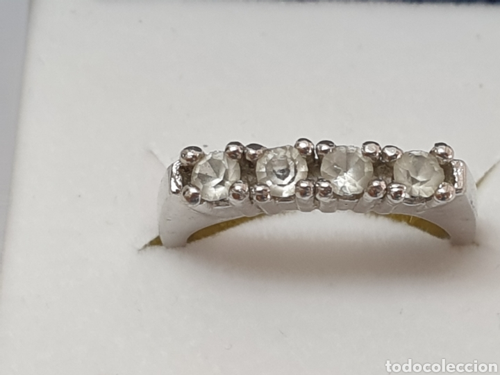 Joyeria: Anillo de plata 925 con circonitas - Foto 5
