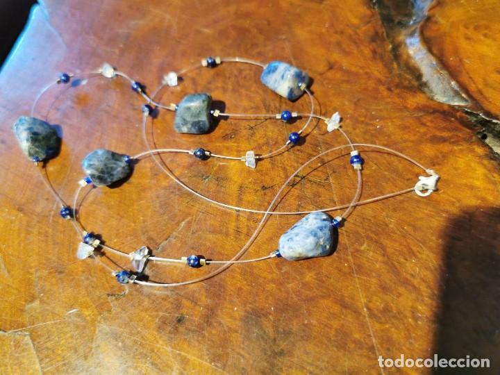 Joyeria: COLLAR DE CRITALES Y PIEDRAS AZULES - Foto 1