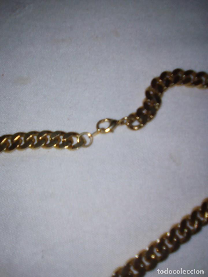 Joyeria: Cadena de gran grosor chapada en oro - Foto 3