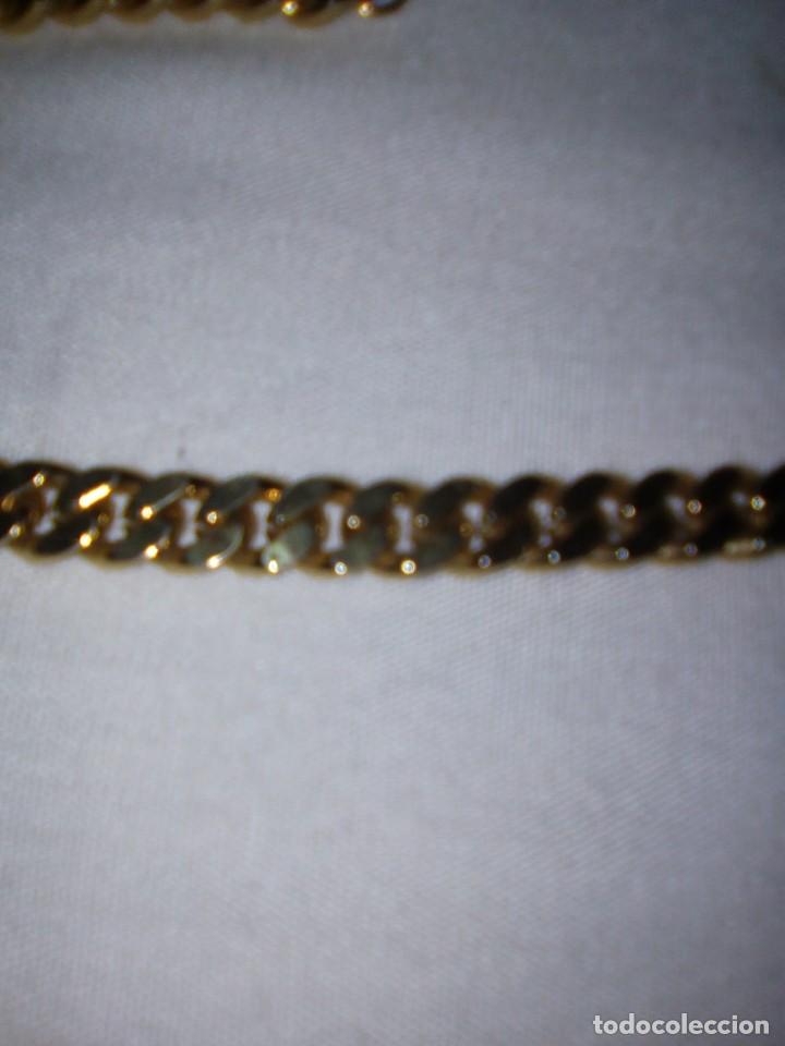 Joyeria: Cadena de gran grosor chapada en oro - Foto 4
