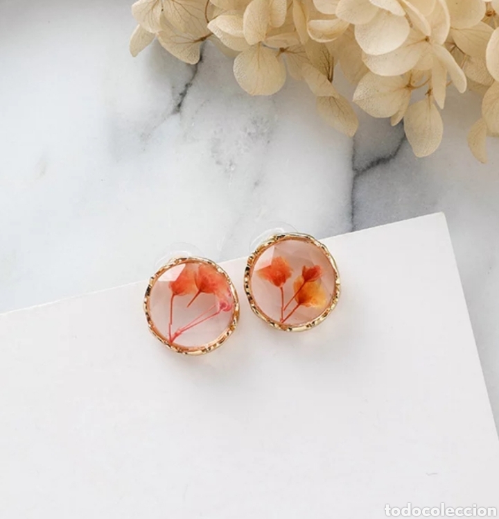 Schmuck: Pendientes Flores Secas ENV&Iacute;O GRATIS!!