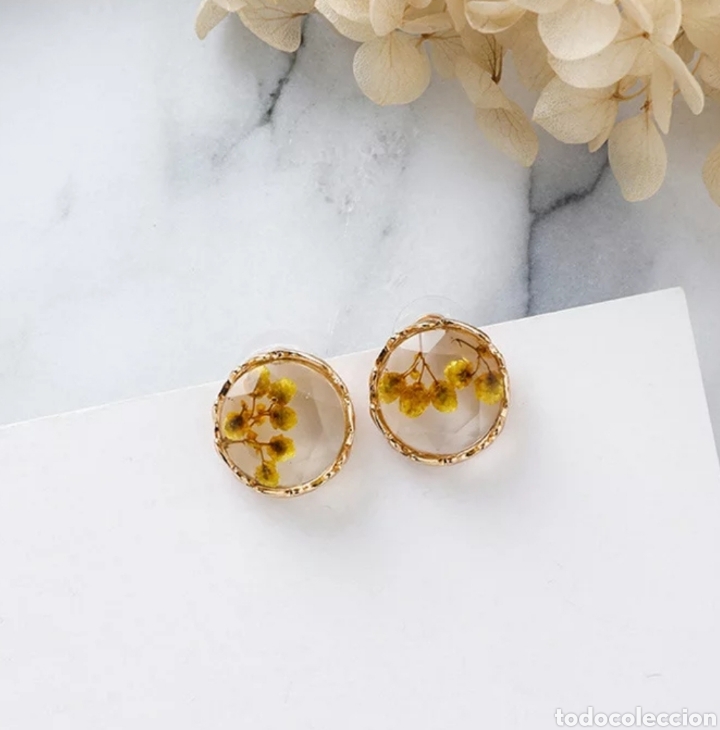 Schmuck: Pendientes de Flores Secas ENV&Iacute;O GRATIS!