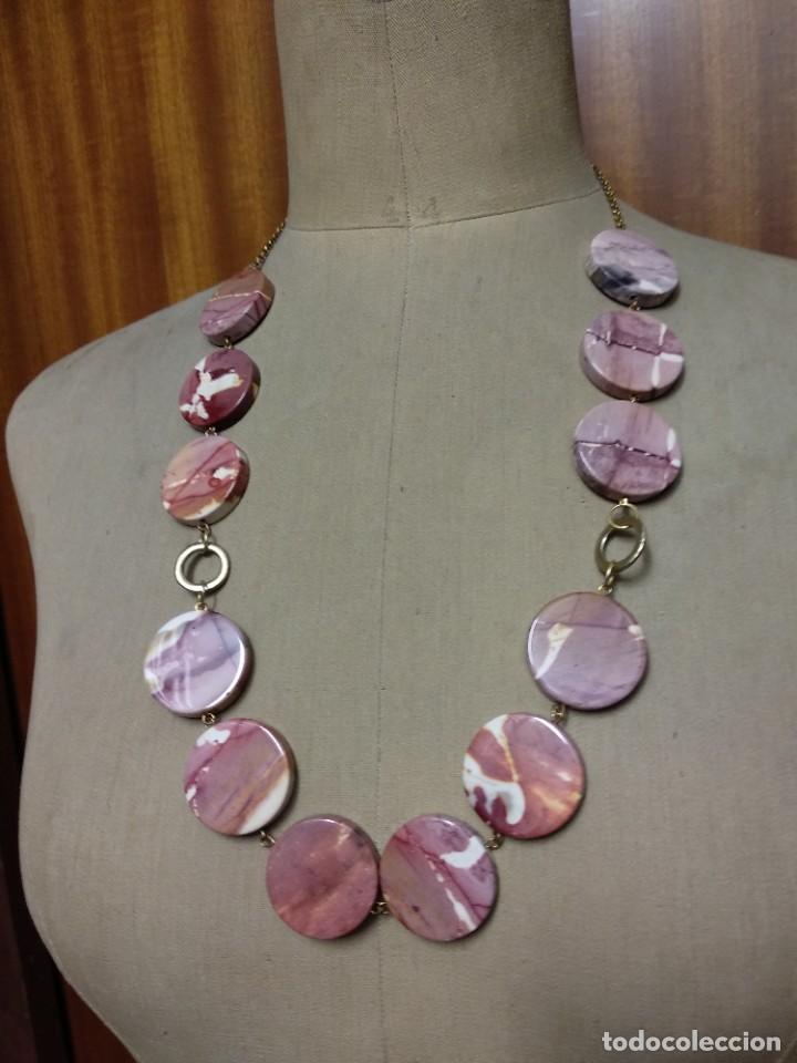 Joyeria: Collar de jaspe dise&ntilde;o de Nina Joies