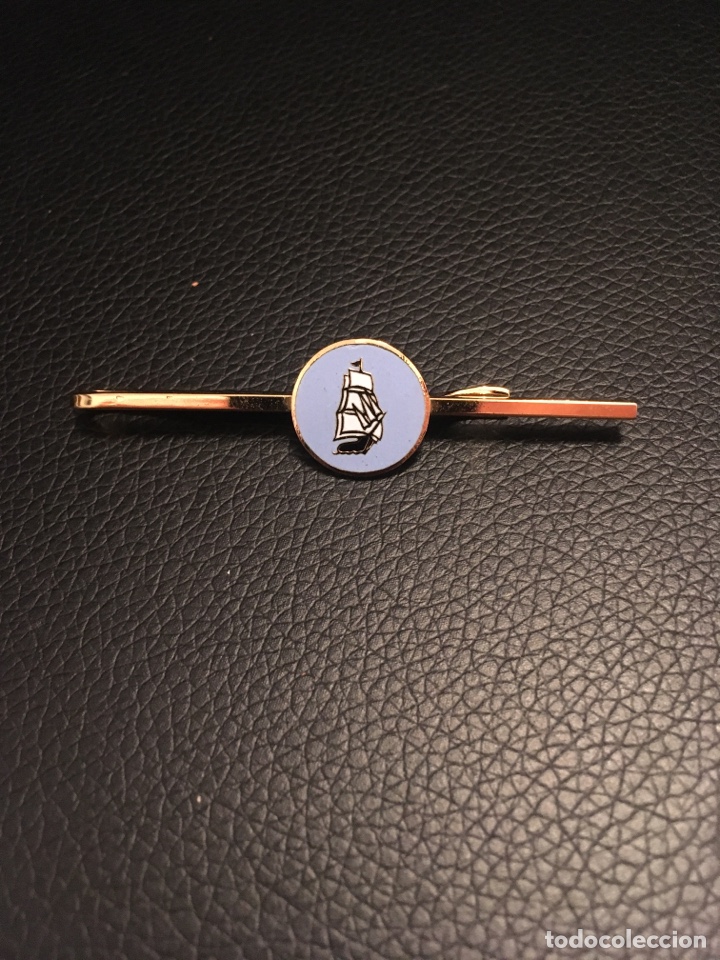 Joyeria: PASADOR DE CORBATA CHAPADO Y ESMALTADO - Foto 1
