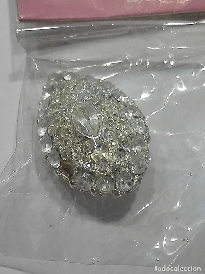 Joyeria: BROCHE PLATA Y PEDRERIA. NUEVO - Foto 1