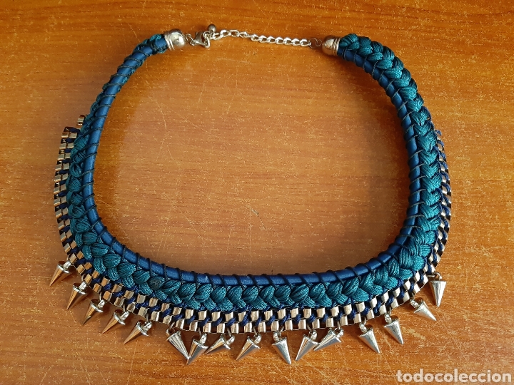 Joyeria: Collar de cordones enlazados - Foto 1
