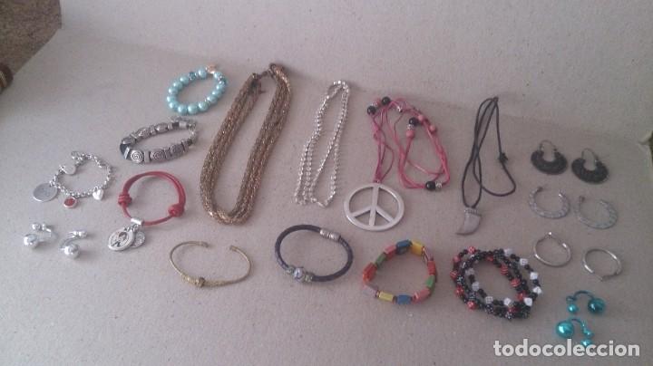 Joyeria: 4 collares 5 pendientes 8 pulseras. 190 - Foto 1