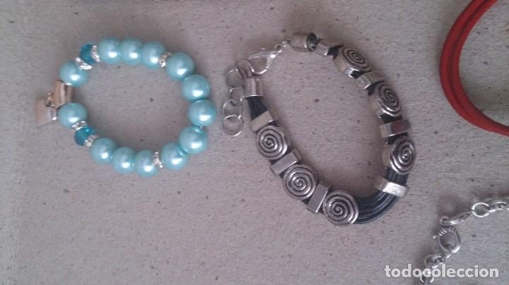 Joyeria: 4 collares 5 pendientes 8 pulseras. 190 - Foto 11