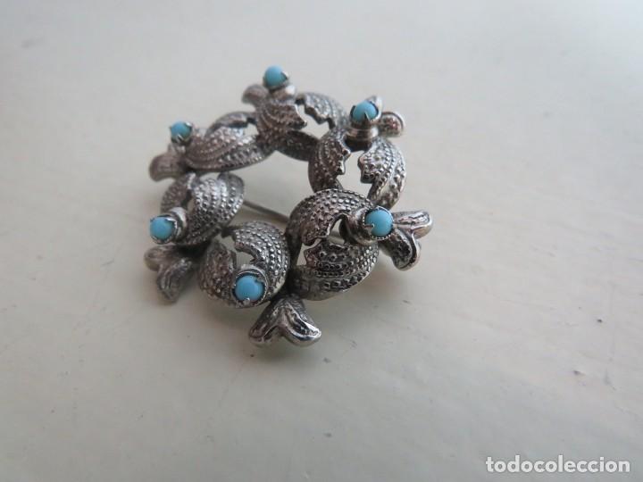 Joyeria: Broche plateado Vintage - Foto 2