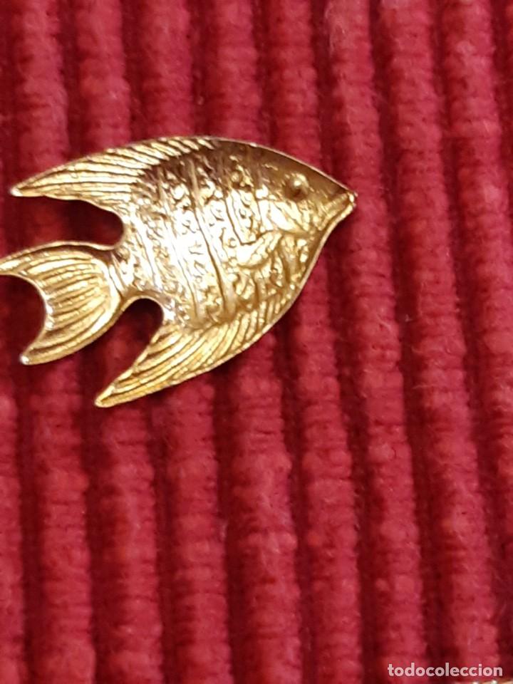 Joyeria: 3 peque&ntilde;os peces dorados - Foto 3