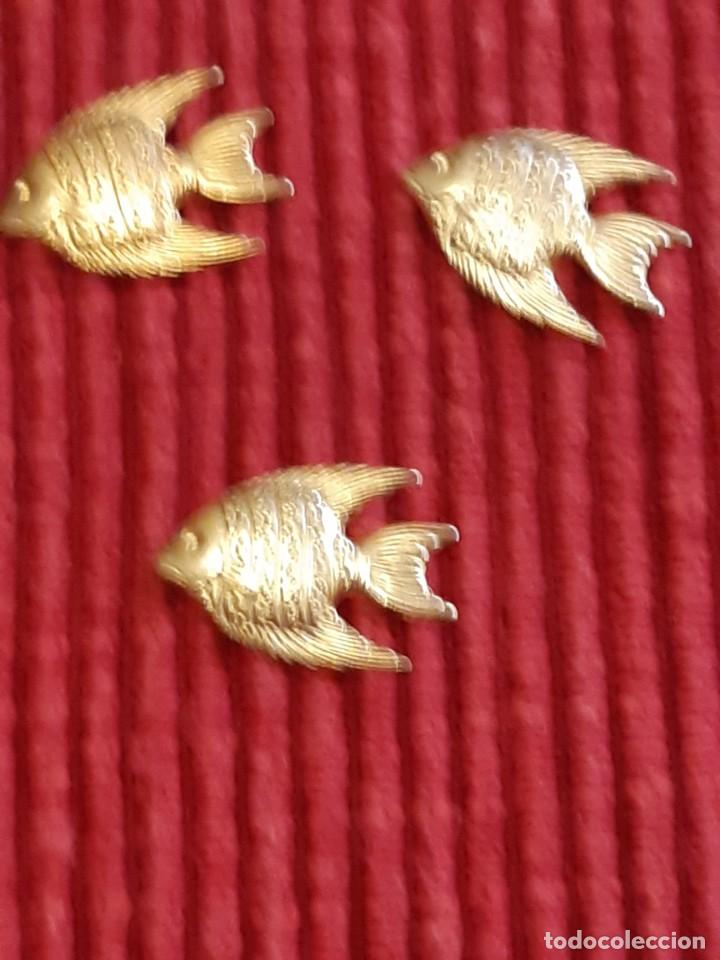 Joyeria: 3 peque&ntilde;os peces dorados - Foto 4