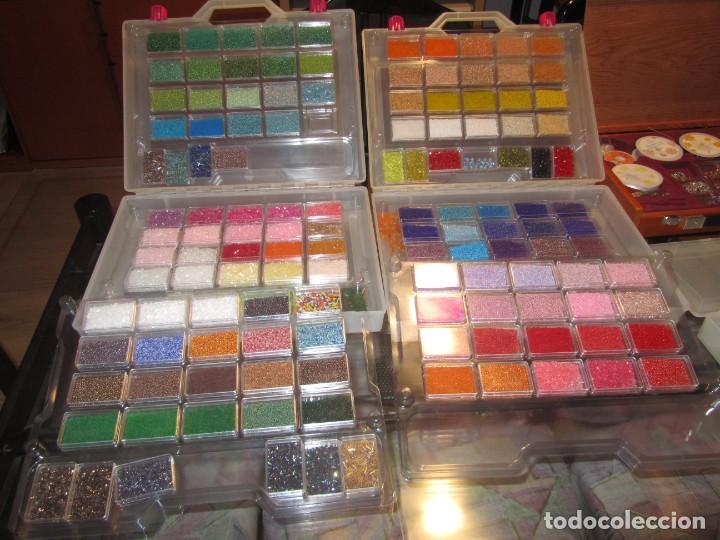 Joyeria: COLECCI&Oacute;N COMPLETA DE ABALORIOS, CON MALETINES, HERRAMIENTAS, CAJAS Y ACCESORIOS, - Foto 4