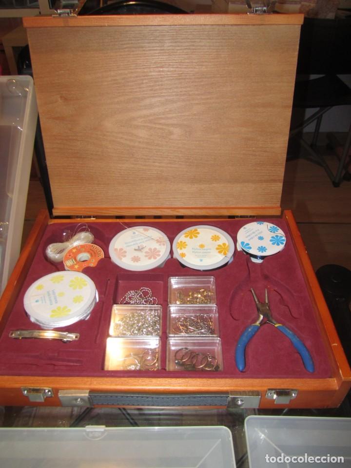 Joyeria: COLECCI&Oacute;N COMPLETA DE ABALORIOS, CON MALETINES, HERRAMIENTAS, CAJAS Y ACCESORIOS, - Foto 6