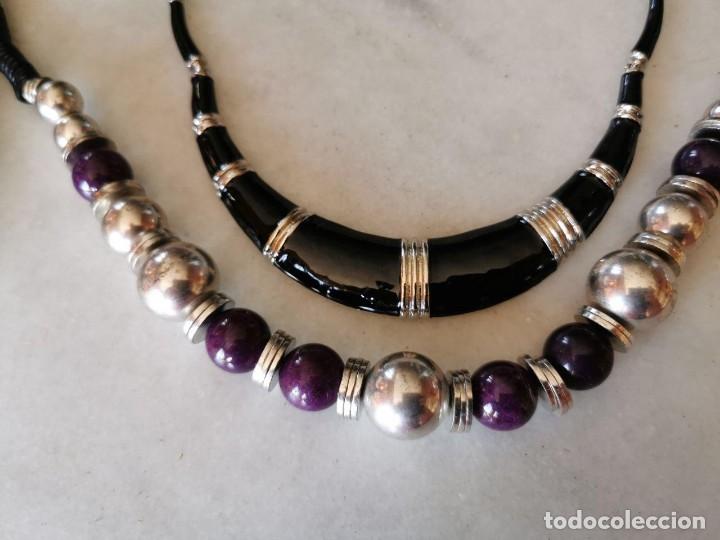 Joyeria: LOTE DE 5 COLLARES DE BISUTERIA - Foto 2