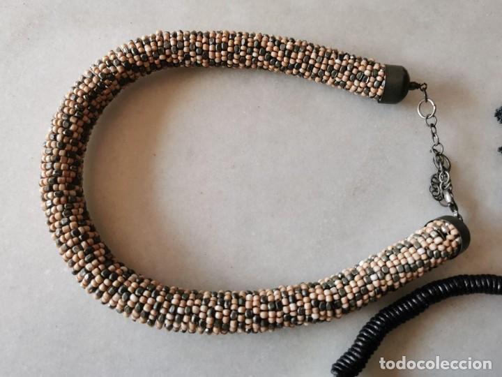 Joyeria: LOTE DE 5 COLLARES DE BISUTERIA - Foto 5