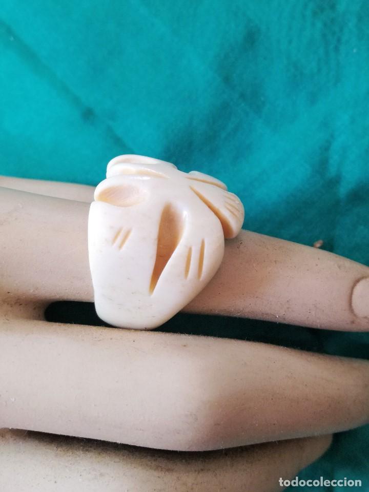 Joyeria: ANILLO DE HUESO TALLADO - Foto 2