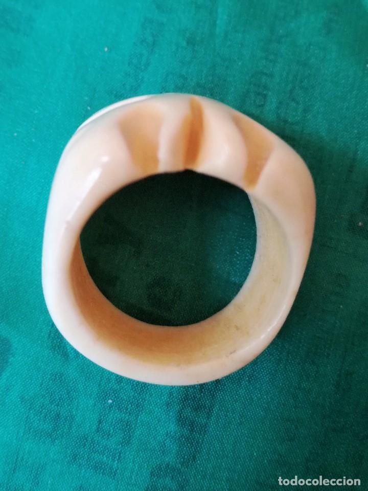 Joyeria: ANILLO DE HUESO TALLADO - Foto 3