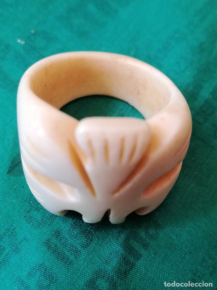 Joyeria: ANILLO DE HUESO TALLADO - Foto 4